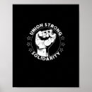 Suche nach solidarität poster Streik
