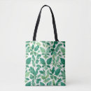 Recherche de feuillage vert tote bags Floral