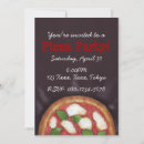Recherche de pizzas invitations Parti