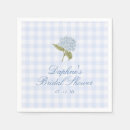 Recherche de hortensia bleu serviettes Bride