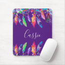 Suche nach bunte federn mousepads Lila