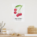 Recherche de cerise vintage posters Rouge