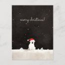 Recherche de nuit polaire cartes postales Neige