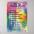 Recherche de dix commandements posters Foi