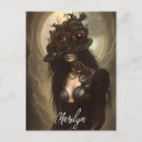 Recherche de rétro futuriste cartes postales Steampunk