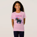 Suche nach schwarzes einhorn tshirts Für sie