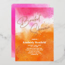 Recherche de douche nuptiale orange Rose et orange