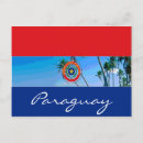 Recherche de drapeau paraguay cartes postales Patriotique