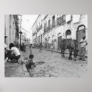 Recherche de paysage urbain noir et blanc posters Vintage