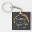 Recherche de café drôle porteclés Humour de café