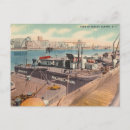 Recherche de port de new york cartes postales Vintage