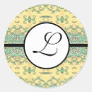 Recherche de frontières autocollants Typographie