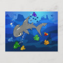 Recherche de requin marteau cartes postales Dessin