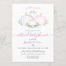 Recherche de citrouille fille invitations Rose