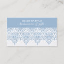 Recherche de pastel bleu cartes visite Boutique