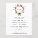 Suche nach monogramm hochzeit einladungen Blumig