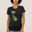 Recherche de chat coloré tshirts Floral