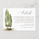 Recherche de arbres vintages invitations Typographie