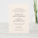 Recherche de de style ancien mariage invitations Élégant