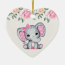 Recherche de éléphant rose ornements Petite fille