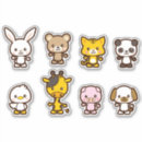 Recherche de chevalet autocollants Animaux