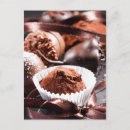 Recherche de truffes cartes postales Brun