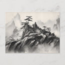 Recherche de dessin paysage cartes postales Minimaliste