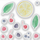 Suche nach rote früchte aufkleber Beeren