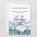 Recherche de watercolor wedding save the dates Sapin