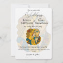 Recherche de silhouette mariage invitations Contemporain
