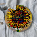 Recherche de dessin botanique badges Tournesol