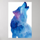 Suche nach abstrakter wolf poster Aquarell
