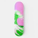 Recherche de la grande vague skateboards Mer