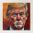 Recherche de donald trump puzzles Portrait