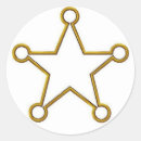 Suche nach sheriff abzeichen aufkleber Star