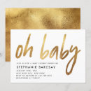 Recherche de glam baby shower invitations Moderne