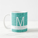 Suche nach aquamarines grün tassen Monogramm