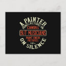 Recherche de musiciens cartes postales Piano