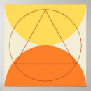 Recherche de motif triangles posters Couleurs vives
