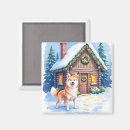 Recherche de rondin magnets Cabane en rondins