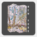Suche nach new york city aufkleber Wolkenkratzer