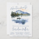 Recherche de douche nuptiale bateau invitations Bleu