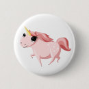 Recherche de licorne rose badges Mignon