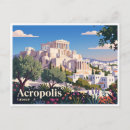 Suche nach akropolis von athen postkarten Reise