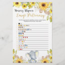 Recherche de baby shower pictionary Neutre