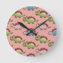 Recherche de motif dinosaure horloges Dessin