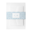 Recherche de damassé de monogramme Bleu