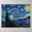 Recherche de vincent van gogh poster Starry