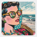 Recherche de hula autocollants Plage