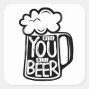 Recherche de bière drôle autocollants Citations